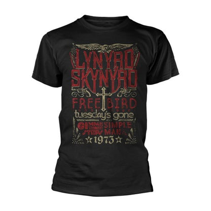 Front - Lynyrd Skynyrd Unisex Adult Free Bird 1973 T-Shirt