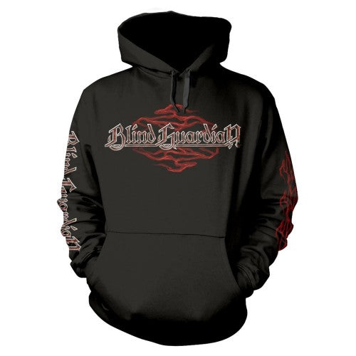 Front - Blind Guardian Unisex Adult God Machine Tour 24 Hoodie