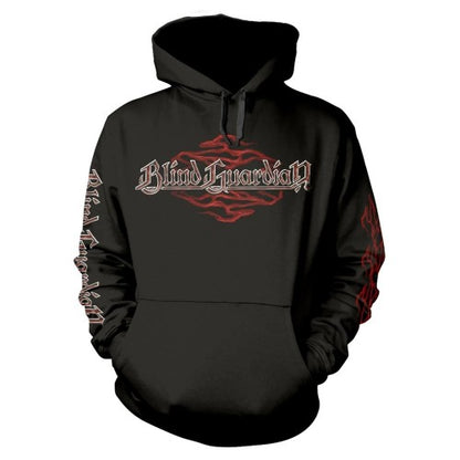 Front - Blind Guardian Unisex Adult God Machine Tour 24 Hoodie