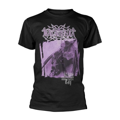 Front - Katatonia Unisex Adult Brave Murder Day T-Shirt