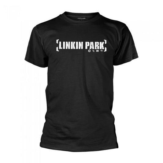Front - Linkin Park Unisex Adult Bracket Logo T-Shirt