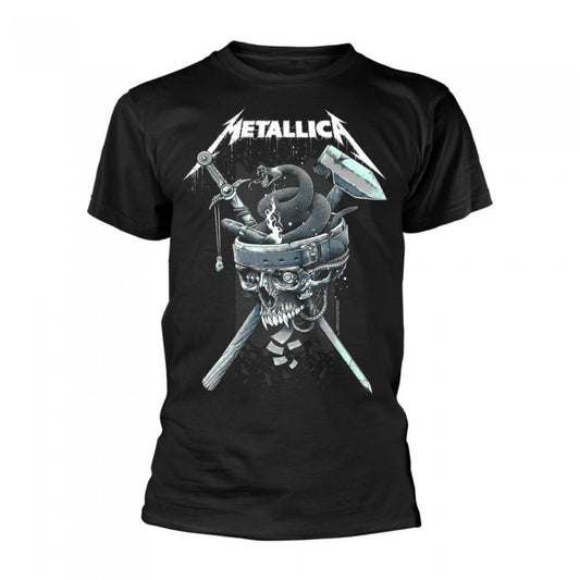Front - Metallica Unisex Adult History Logo T-Shirt