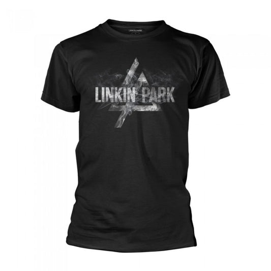 Front - Linkin Park Unisex Adult Smoke Logo T-Shirt