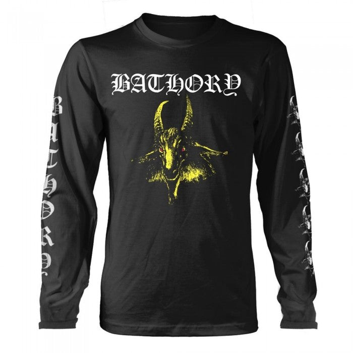 Front - Bathory Unisex Adult Goat Long-Sleeved T-Shirt