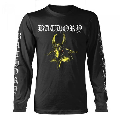 Front - Bathory Unisex Adult Goat Long-Sleeved T-Shirt