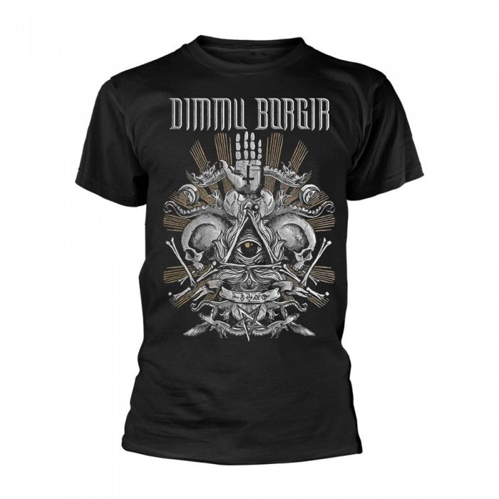 Front - Dimmu Borgir Unisex Adult Life Is The Trial T-Shirt