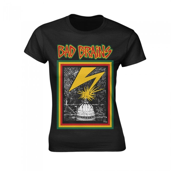 Front - Bad Brains Womens/Ladies Album Artwork T-Shirt