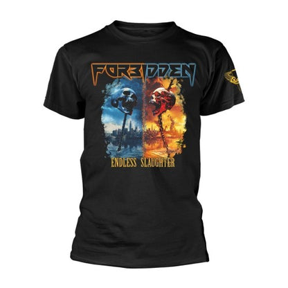Front - Forbidden Unisex Adult 40 Years Of Evil T-Shirt