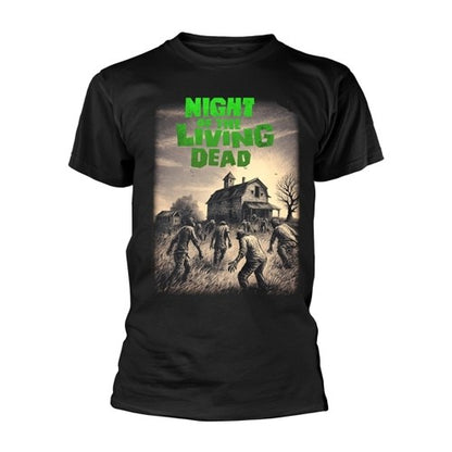 Front - Night Of The Living Dead Unisex Adult Siege T-Shirt