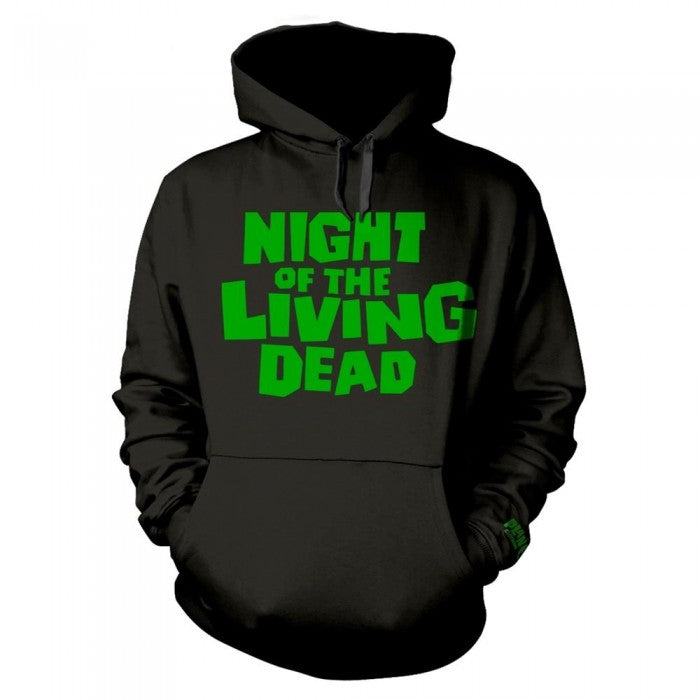 Front - Night Of The Living Dead Unisex Adult Zombie F2 Hoodie