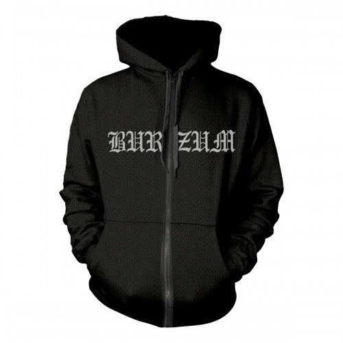 Front - Burzum Unisex Adult Aske 2025 Full Zip Hoodie