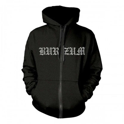 Front - Burzum Unisex Adult Aske 2025 Full Zip Hoodie