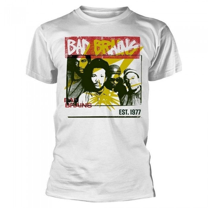 Front - Bad Brains Unisex Adult Colour Block T-Shirt