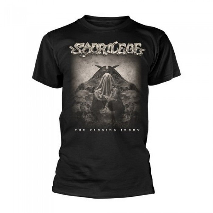 Front - Sacrilege Unisex Adult The Closing Irony T-Shirt