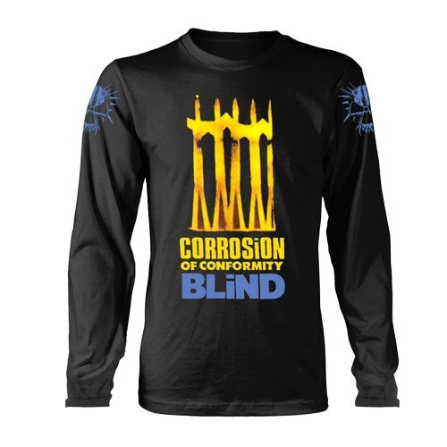 Front - Corrosion Of Conformity Unisex Adult Blind Long-Sleeved Top