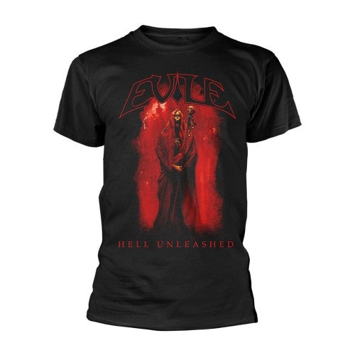 Front - Evile Unisex Adult Hell Unleashed Back Print T-Shirt