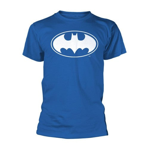 Front - Batman Unisex Adult Logo Short-Sleeved T-Shirt