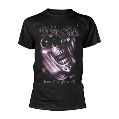 Black-Black - Front - Old Man´s Child Unisex Adult Born Of The Flickering T-Shirt