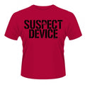 Front - Stiff Little Fingers Unisex Adult Suspect Device T-Shirt