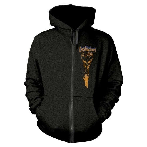 Front - Destruction Unisex Adult Infernal Overkill Full Zip Hoodie