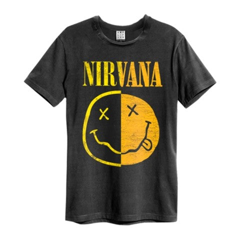 Front - Nirvana Unisex Adult Spliced T-Shirt