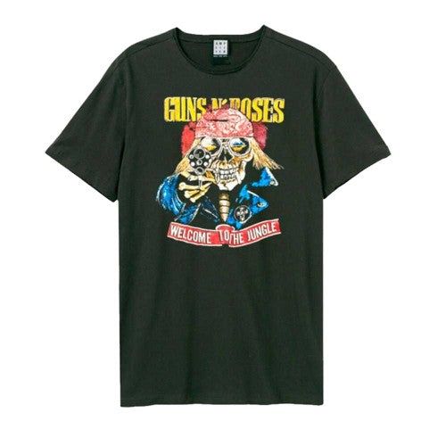 Front - Guns N Roses Unisex Adult Welcome To The Jungle T-Shirt