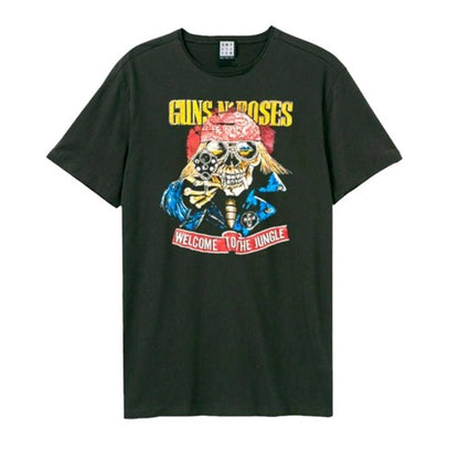 Front - Guns N Roses Unisex Adult Welcome To The Jungle T-Shirt