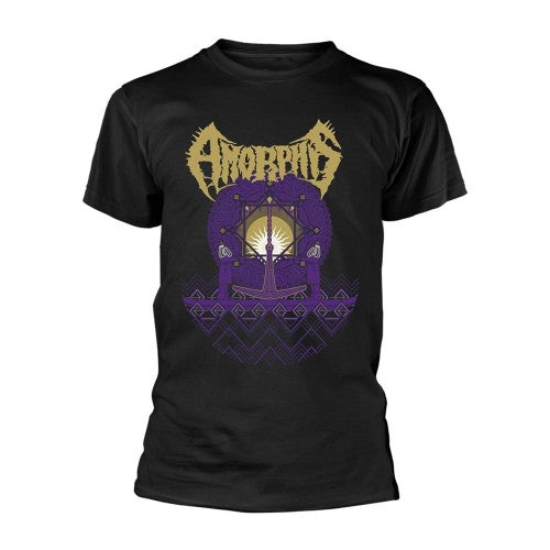 Front - Amorphis Unisex Adult Forge T-Shirt
