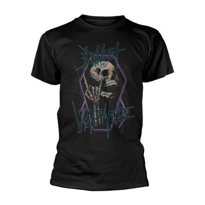 Front - Bullet For My Valentine Mens Thrash Skull T-Shirt