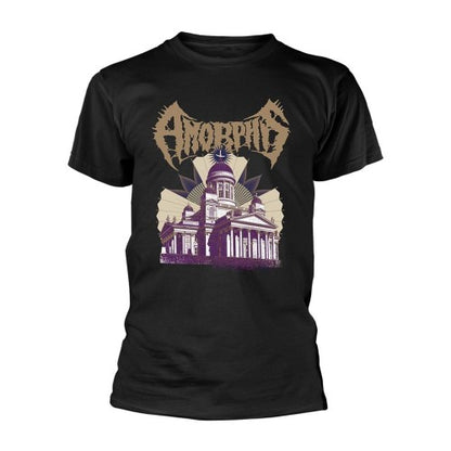 Front - Amorphis Unisex Adult Cathedral T-Shirt