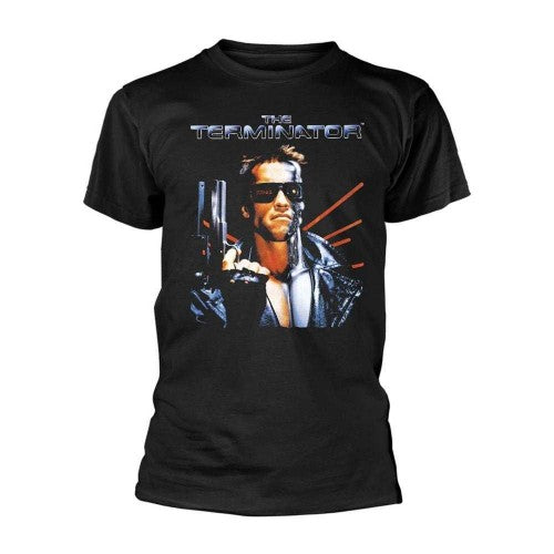 Front - The Terminator Unisex Adult Movie Poster T-Shirt
