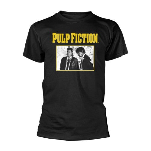 Front - Pulp Fiction Unisex Adult Vincent & Jules T-Shirt