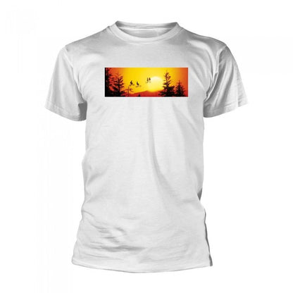 Front - E.T Unisex Adult Bike Sky T-Shirt