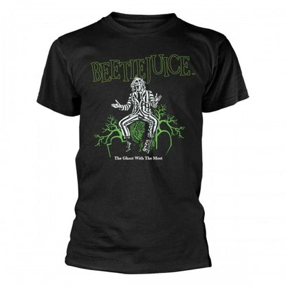 Front - Beetlejuice Mens The Ghost With The Most T-Shirt
