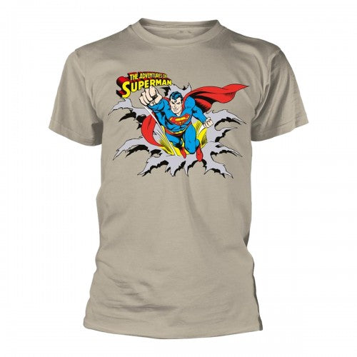 Front - Superman Mens Breakout T-Shirt