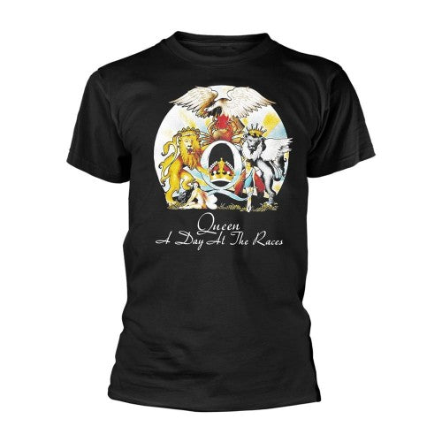 Front - Queen Unisex Adult A Day At The Races T-Shirt