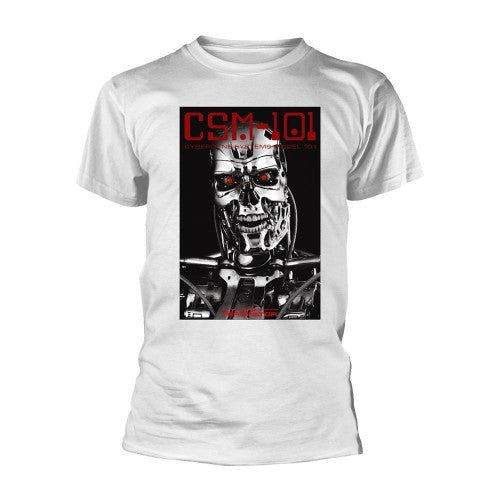 Front - The Terminator Unisex Adult CSM-101 T-Shirt