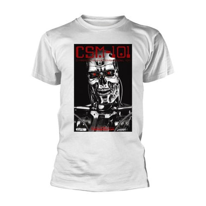 Front - The Terminator Unisex Adult CSM-101 T-Shirt