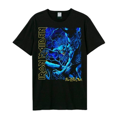 Front - Iron Maiden Unisex Adult Fear Of The Dark T-Shirt