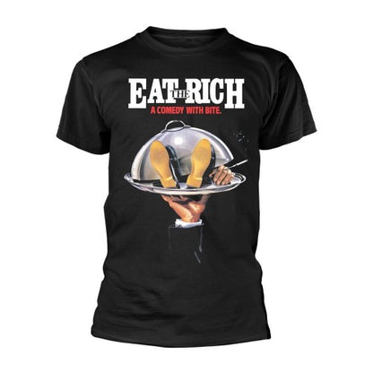 Front - The Comic Strip Presents Unisex Adult Eat The Rich T-Shirt