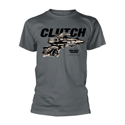 Front - Clutch Unisex Adult Pure Rock Wizards T-Shirt