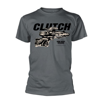 Front - Clutch Unisex Adult Pure Rock Wizards T-Shirt