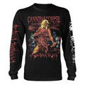 Front - Cannibal Corpse Unisex Adult Eaten Back To Life Long-Sleeved T-Shirt