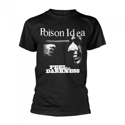 Front - Poison Idea Unisex Adult Feel The Darkness T-Shirt