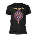 Front - Amorphis Unisex Adult Queen Of Time Tour T-Shirt