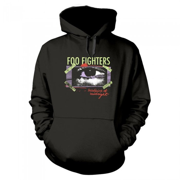 Front - Foo Fighters Unisex Adult Medicine At Midnight Tape Hoodie