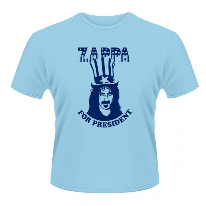 Front - Frank Zappa Unisex Adult For President T-Shirt