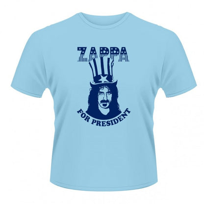 Front - Frank Zappa Unisex Adult For President T-Shirt