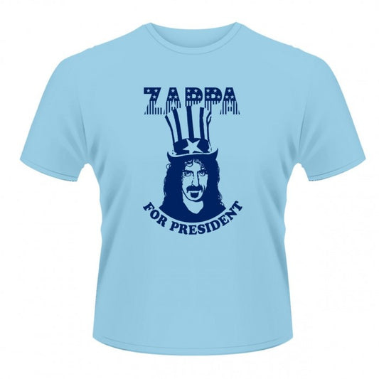 Front - Frank Zappa Unisex Adult For President T-Shirt