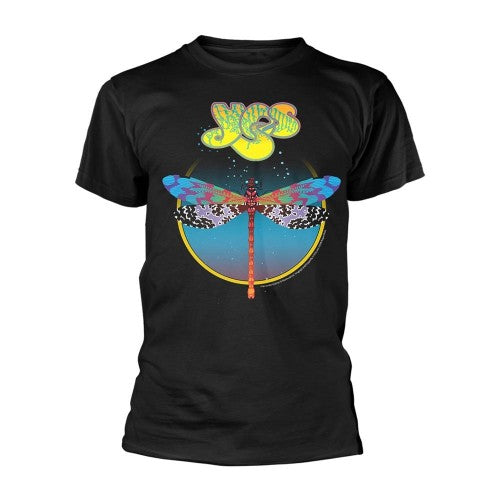 Front - Yes Unisex Adult Dragonfly T-Shirt
